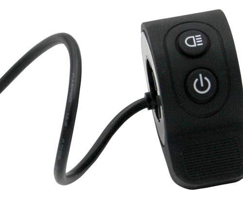 De Scooter Eléctrico, Botón De, Freno De Para Negro