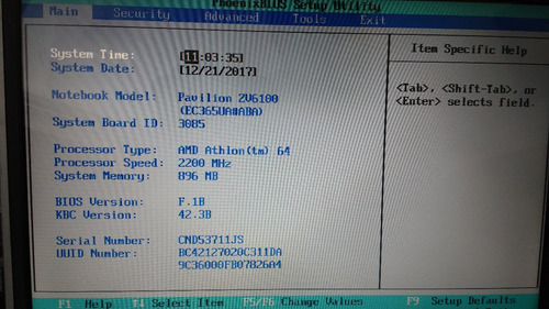 Zv6000 - Notebook Hp Pavilion Zv6000 Widescreen Usado.