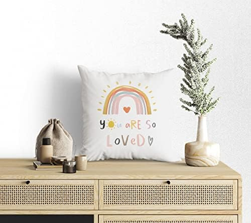You Are So Loved Funda De Almohada Con Dibujo A Mano De Arco