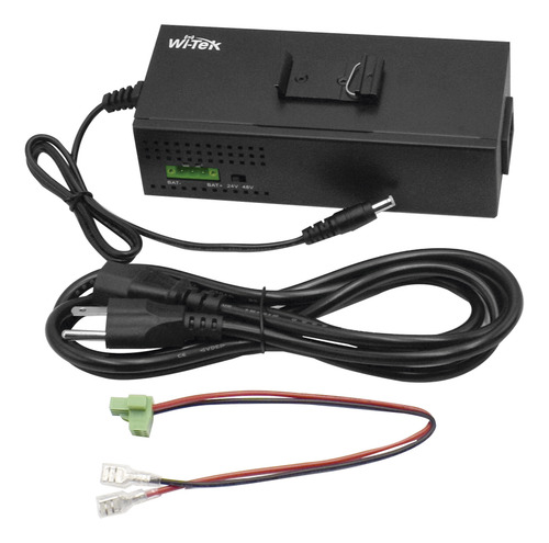Inyector Poe Wi-tek Indtrial 12v Ups No-break 2ptos Gigabit