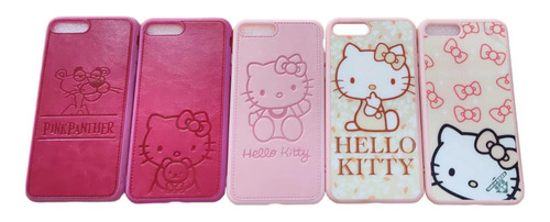 Funda Protector Hello Kitty Pantera Rosa Para iPhone 7 Plus