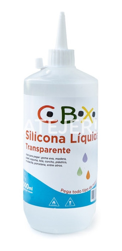 Imagen 1 de 4 de Pegamento Silicona Liquida Transparente 500 Ml