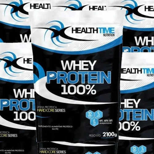 6x Whey Protein 100% Isolado Hidrolisado 12.6kg Healthtime
