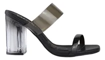 Comprar Sandalias Con Tacon Mujer Capa De Ozono Clasica 637803 Negro