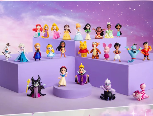 Caja Ciega 100 Aniversario Disney Todos Los Personajes 4x Pz