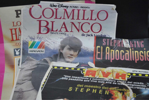 Antiguo Vhs Video Vintage Viejo Colmillo Blanco Varios