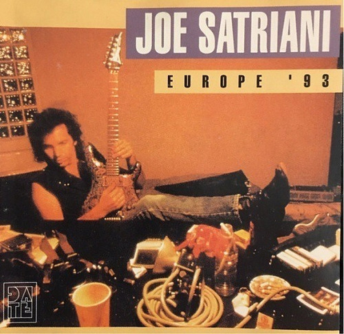 Joe Satriani  Europe 93-   Cd Album Importado