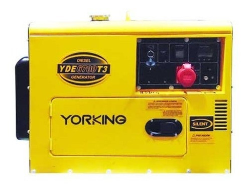 Planta Eléctrica Yorking Diesel Yde6700t3