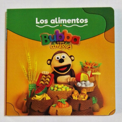 Libro Duro Del Mono Bubba - Los Alimentos+1 Año