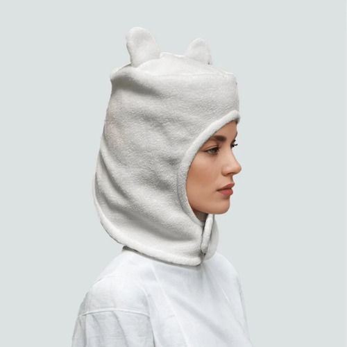 / Gorra Cálida De Invierno Con Forma De Oso Y Felpa For Moto