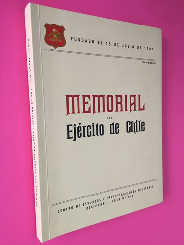 Memorial Del Ejército De Chile / Editor: Iván González López (Usado)
