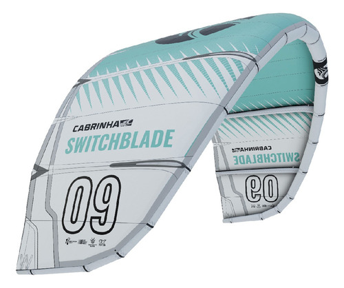 Kite Cabrinha Switchblade 12 M 2021 + Barra + Inflador Nuevo