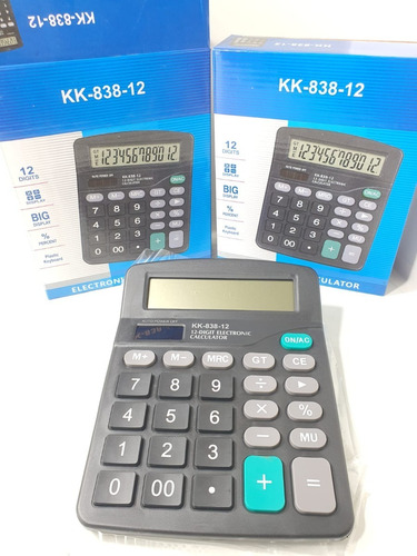 Calculadora Kk838-12 12 Digitos Numeros Grandes