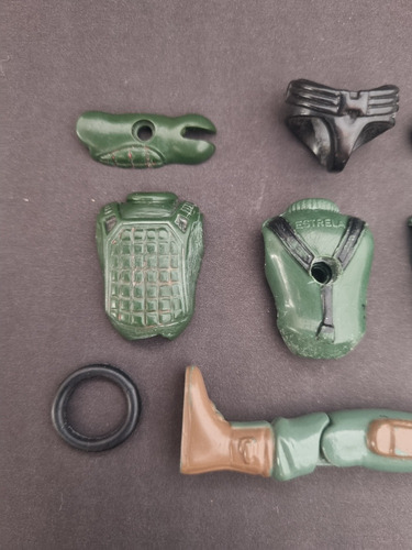 Lote Comandos Em Ação Gijoe Acessórios Partes Peças Anos 80 (Usado)