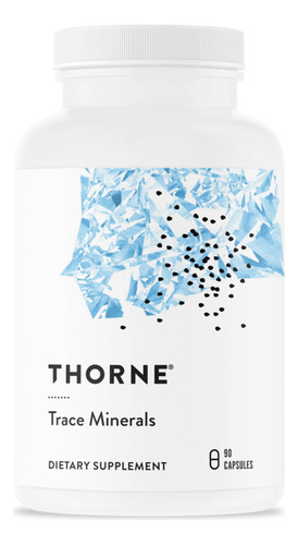 Thorne Oligoelementos (trace Minerales) 90 Cápsulas Sabor Sin Sabor