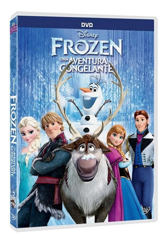 Dvd - Frozen - Uma Aventura Congelante