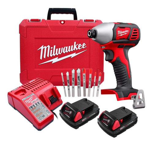 Destornillador De Impacto M18 Milwaukee 2656-22ct