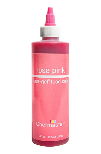 Chefmaster - Rosa Pink / Rose Pink Liqua-gel 10.5 Oz