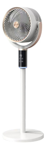 Ventilador De Piso Con Control Remoto, Touch, Con 3 Aspas Estructura Blanco Aspas Blanco Diámetro 10 Frecuencia 60 Material De Las Aspas Plástico