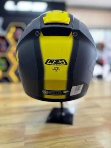 Casco Moto Integral Nzi Doble Visor Eurus 4 Antracite Xl Mav Negro Solido Xl