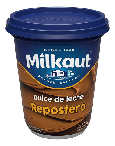 Dulce De Leche Repostero Milkaut 405 Gr