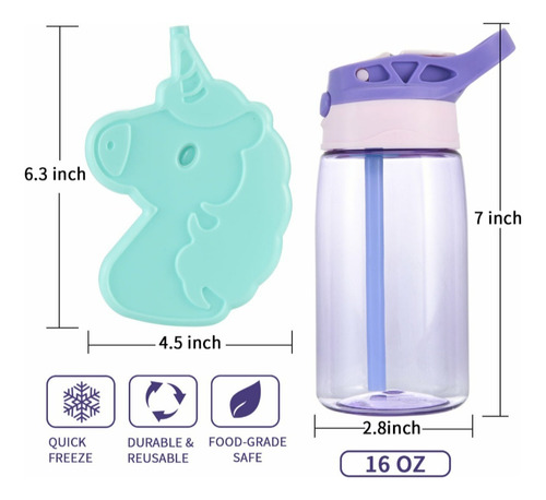 Bento Caja De Almuerzo Lonchera Con Termo 16oz