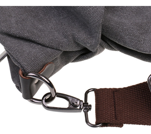 Bolso Bandolera De Lona Casual De Estilo Simple Para Mujer