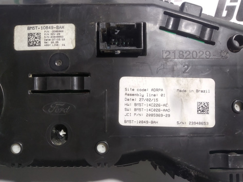 Instrumental De Tablero Ford Focus 1.6 2015 (02822738)