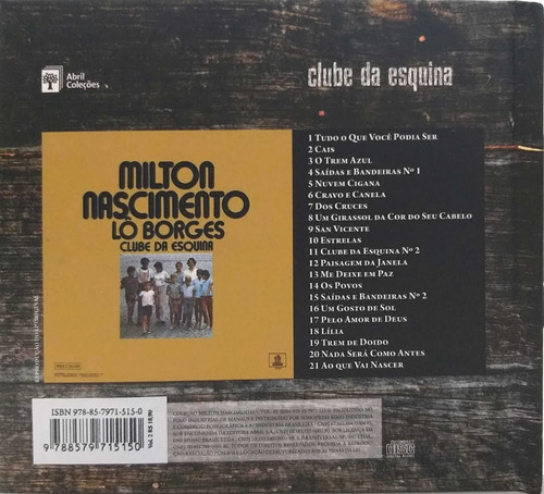 Imagem 3 de 5 de Livro/cd 1972 Clube Da Esquina M. Nascimento 50 Anos Abril