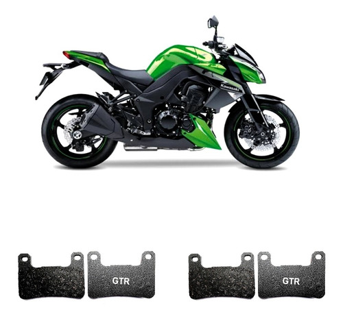 Balatas Delantera Ceramic Kawasaki Zx 1000 Ninja Zx10r 08-15