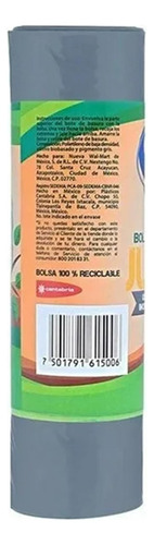 4 Pzas Bolsas Para Basura Great Value Terra Jumbo 10 Pzas