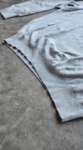 Polo Ralph Lauren Sueter 100% Algodón Pima Gris (large) (Usado)