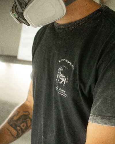 Imagem 7 de 8 de Camiseta - Tigre (marmorizada)