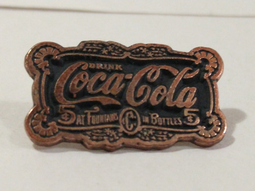 Pin Coca Cola Promocional Metal Refresco Colección Boton