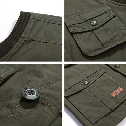 Chaleco De Algodón Para Hombre, Chaleco Táctico Militar Para