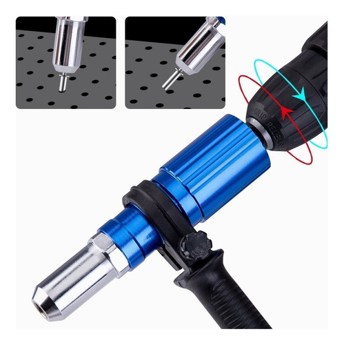 . Gift Adaptador De Pistola De Rebite Para Furadeira