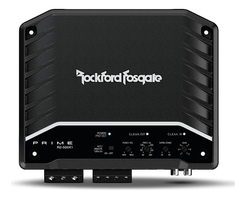 Amplificador Rockford Fosgate R2500x1 Prime 500rms 1 Canal