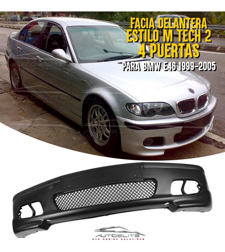 Imagen 2 de 10 de Facia Delantera Bmw Serie 3 E46 4 Ptas Tipo Mtech 1999 2005
