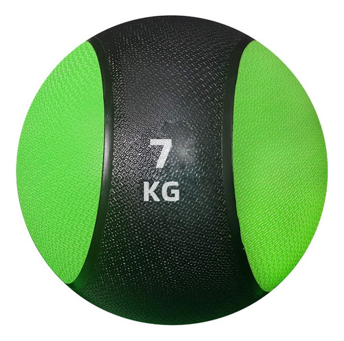 Balon Medicinal 7kg / 15.4lbs Crossfit Gym Verde