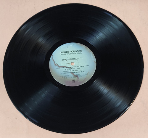 Vinilo - Roger Hodgson, In The Eye Of Th(supertramp)- Mundop (Usado)