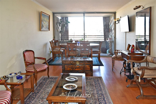 Depto. En Venta 3 Dorm. / Montealegre / Metro Colon / 2 Est.
