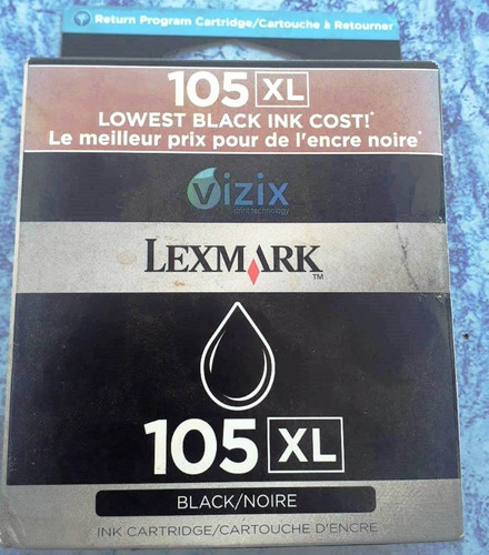 Cartucho Lexmark 105xl Negro