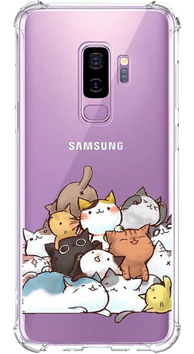 Funda Para Galaxy S9 Plus (transparente/marca Kiomy)