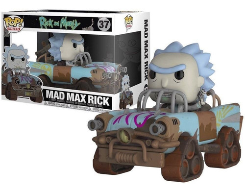 Imagem 1 de 2 de Funko Pop Rick And Morty Mad Max Rick Rides 37