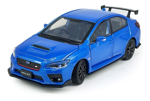 Vehiculo A Escala Subaru Impreza Wrx Sti 2016 Luces Puertas