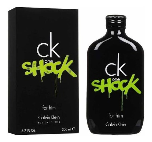Perfume Ck One Shock For Him 200 Ml - Original E Lacrado