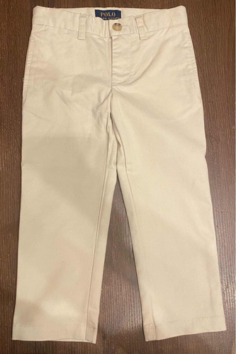 Polo Ralph Lauren Pantalón Color Beich Niño Talla  2