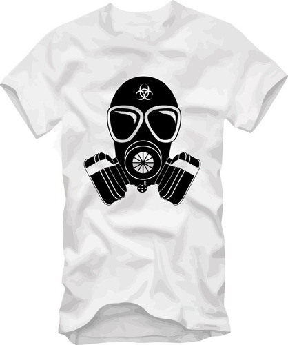 Franelas Estampadas Moda Gas Mask