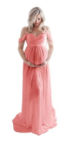 Vestido Embarazada Sesión Fotográfica Maternidad Fotos 1