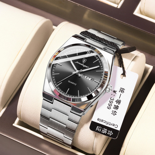 Reloj De Moda De Cuarzo De Lujo Poedagar Luminous